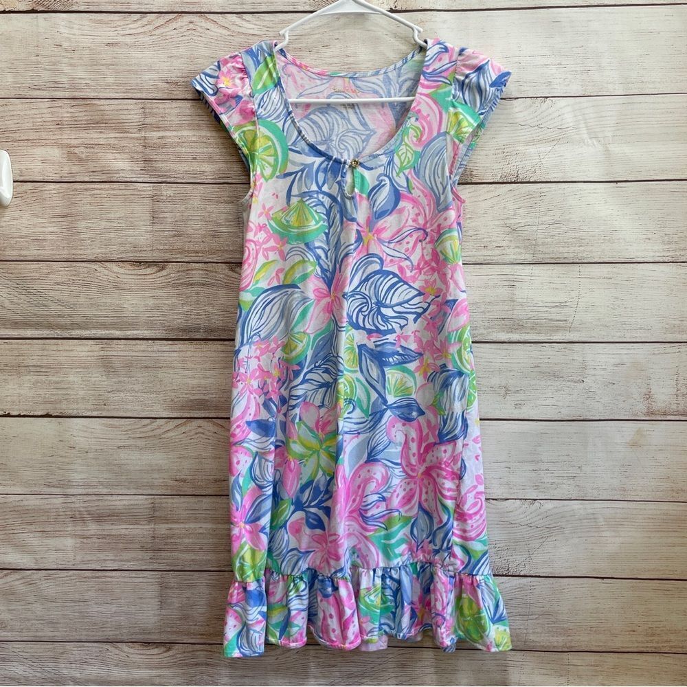 LILLY PULITZER REJINA FLORAL DRESS‎